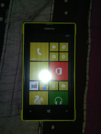 Yellow Nokia Lumia 520