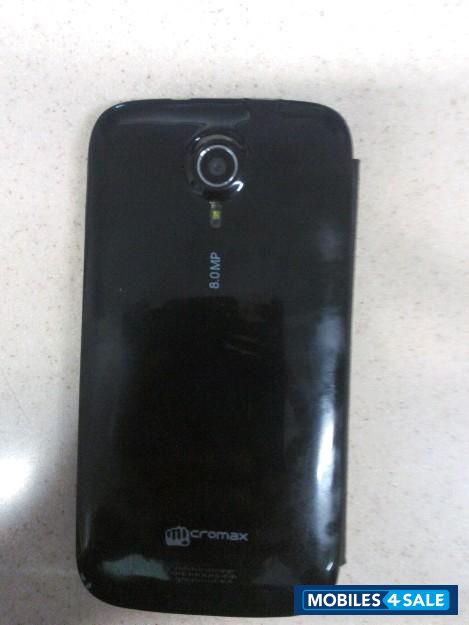 Black Micromax Canvas HD A116