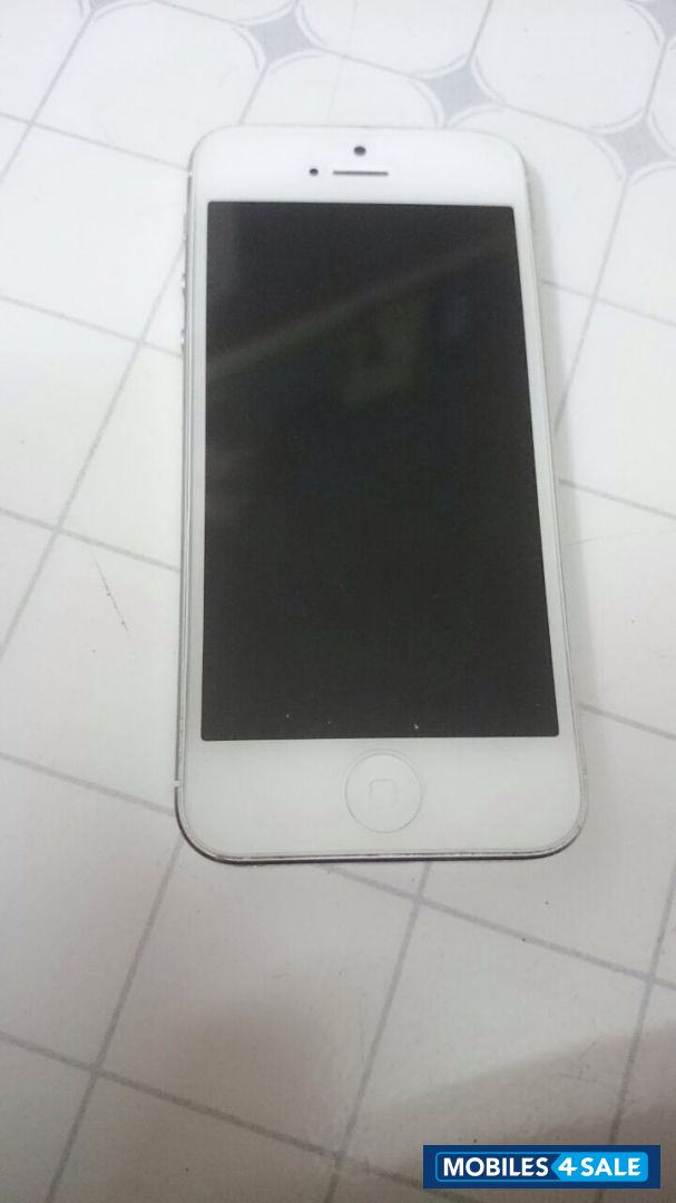 White Apple iPhone 5