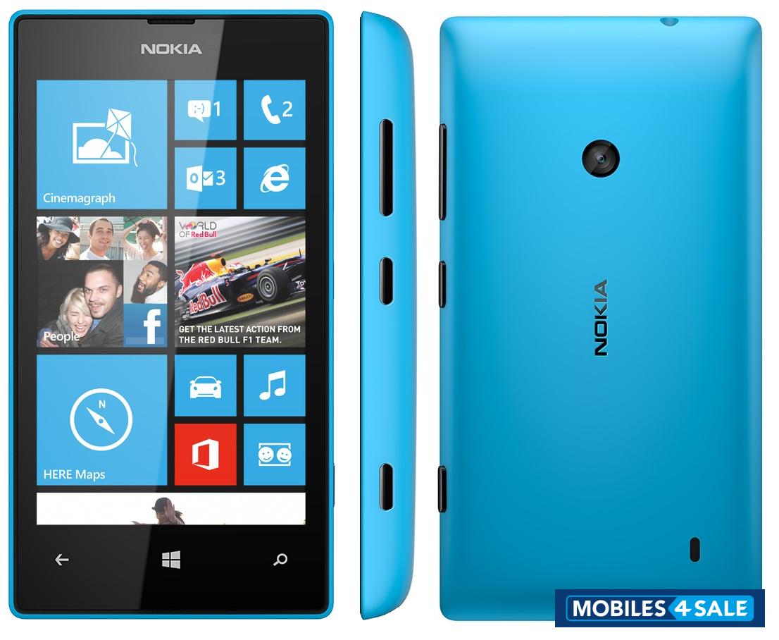 Cyan Nokia Lumia 520