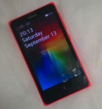Cherry Red Nokia X Dual SIM