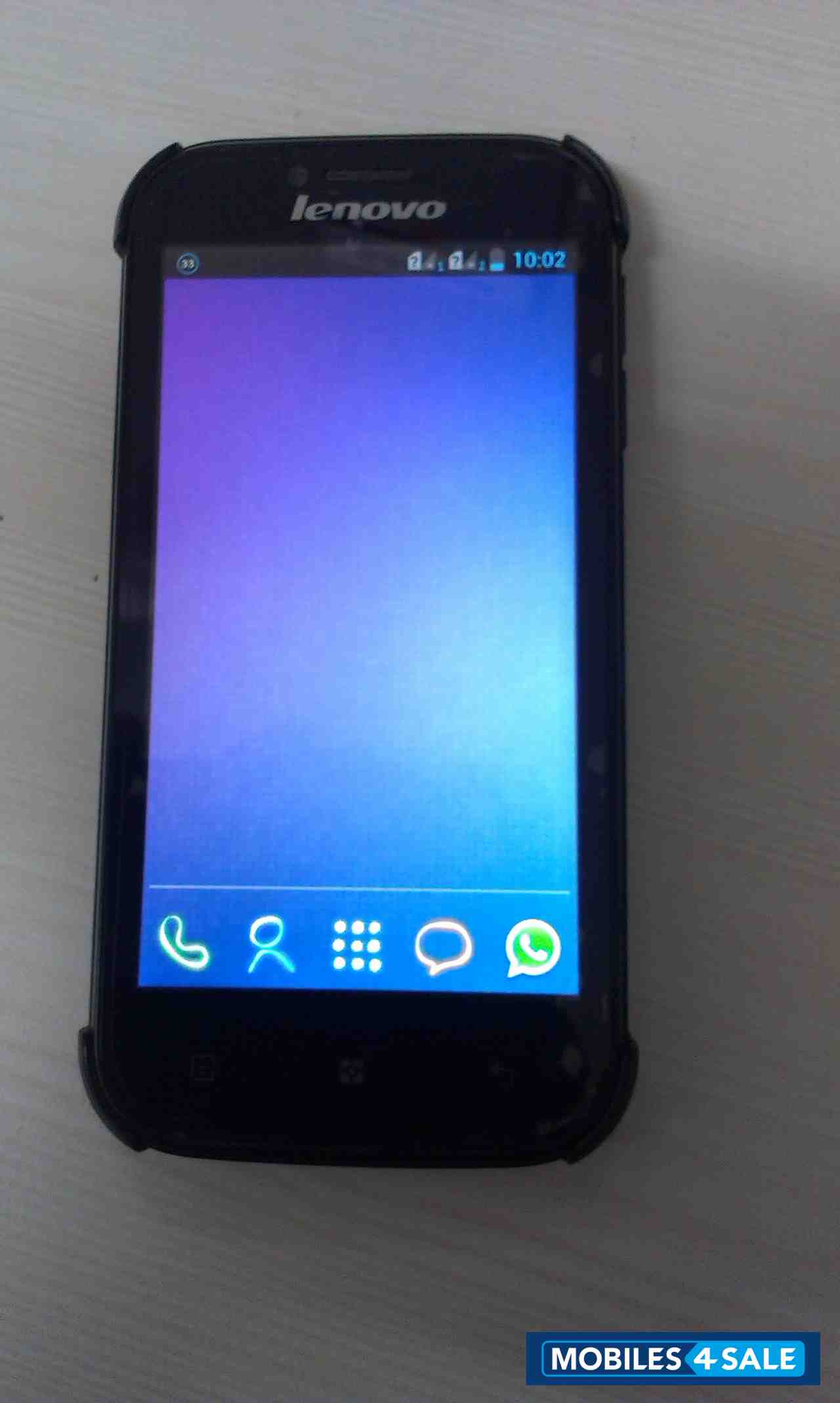Black Lenovo A706