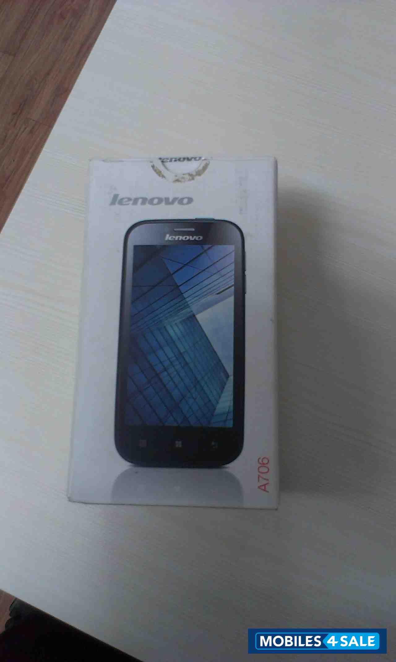 Black Lenovo A706