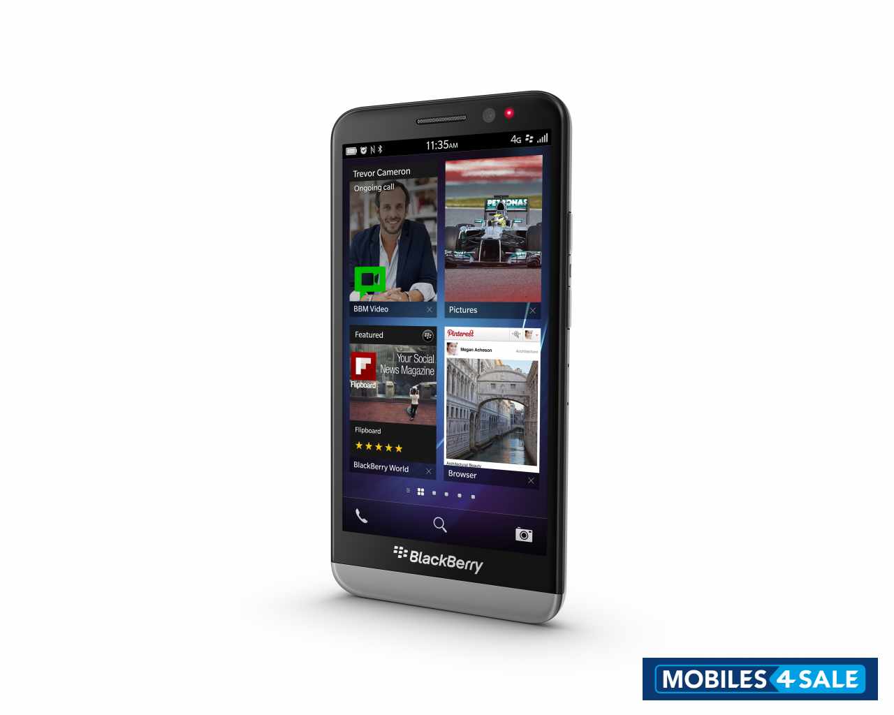 Black BlackBerry Z30