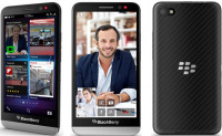 Black BlackBerry Z30
