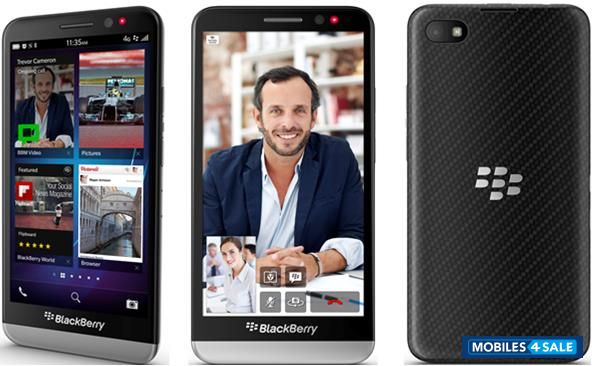 Black BlackBerry Z30