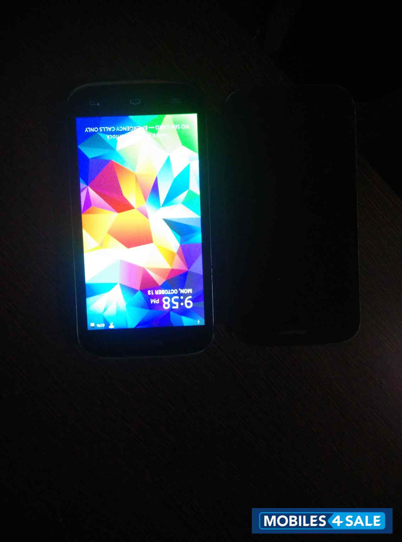 Black Micromax Canvas HD A116
