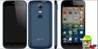 Blue Micromax Canvas Turbo Mini A200