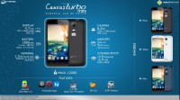 Blue Micromax Canvas Turbo Mini A200