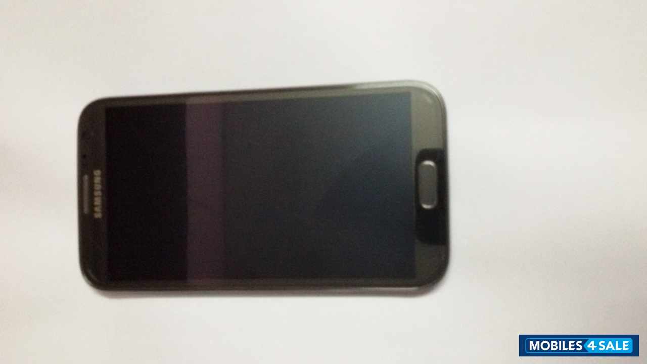 Black Samsung Galaxy Note 2