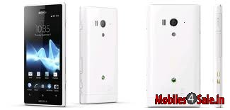 White Sony Xperia acro S
