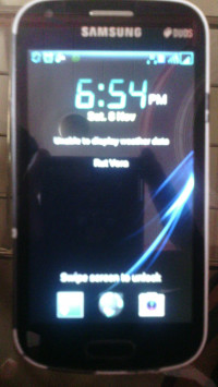 Black Samsung Galaxy S Duos