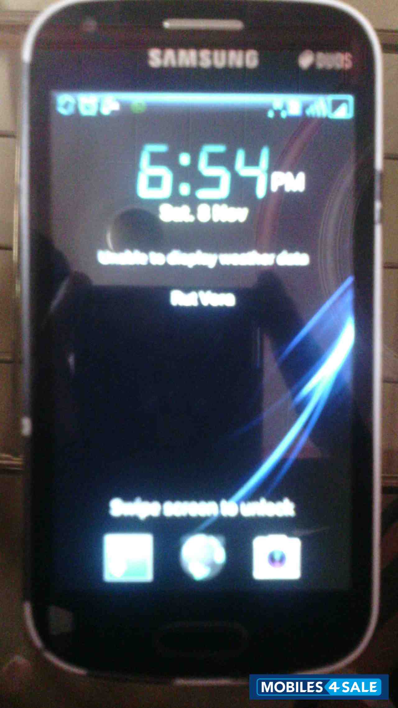 Black Samsung Galaxy S Duos