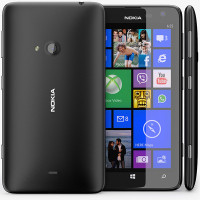 Black Nokia Lumia 625