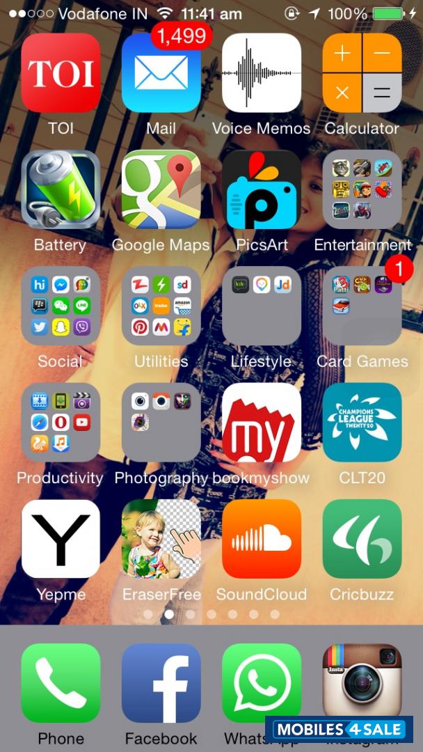 White Apple iPhone 5