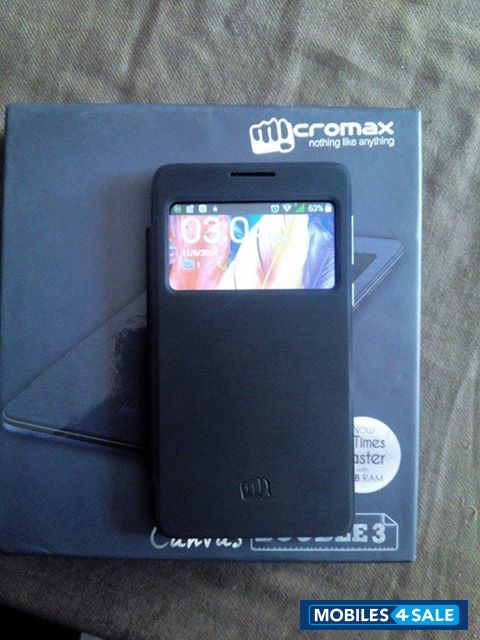 Blue Micromax Canvas Doodle 3 A102
