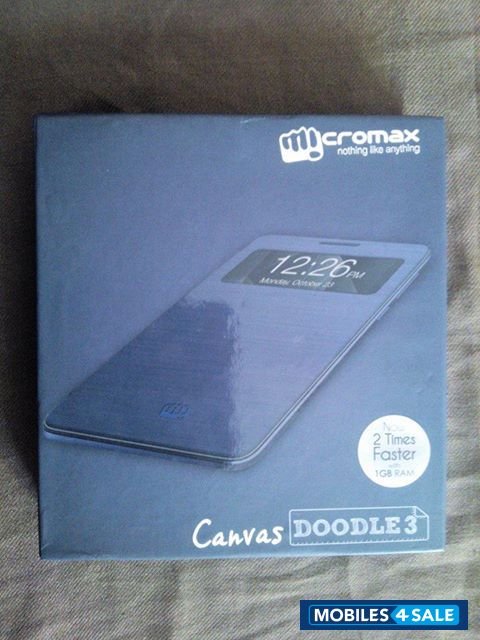 Blue Micromax Canvas Doodle 3 A102 Blue Micromax Canvas Doodle 3 A102
