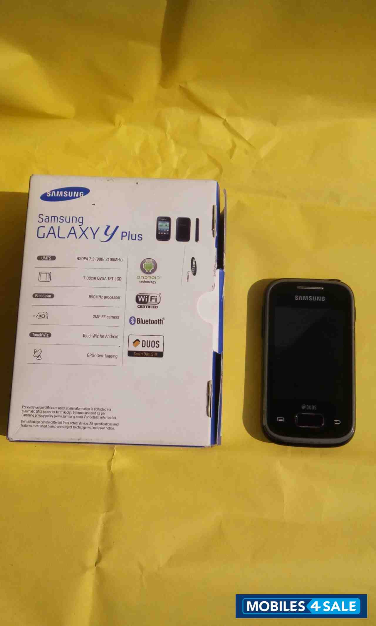 Black Samsung Galaxy Young Black Samsung Galaxy Young