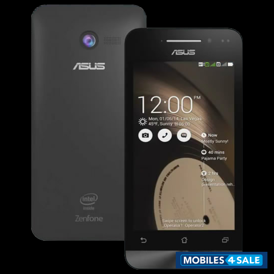 Black Asus Zenfone 4
