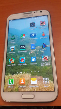 White Samsung Galaxy Note 2
