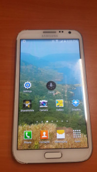 White Samsung Galaxy Note 2