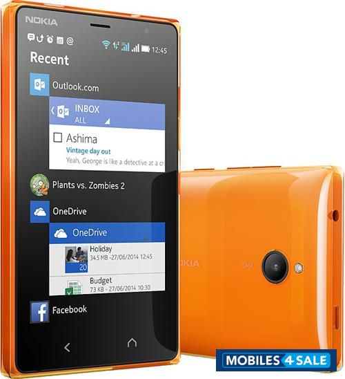 Black Nokia X Dual SIM