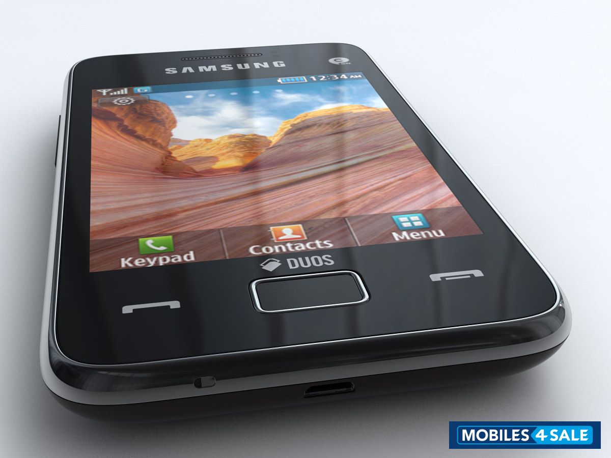 Black Metallic Samsung Star 3 Duos