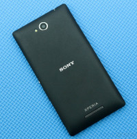 Black Sony Xperia C