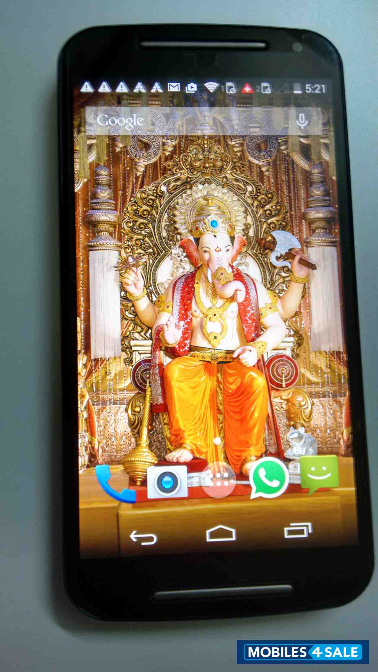 Black Motorola MOTO G 2014