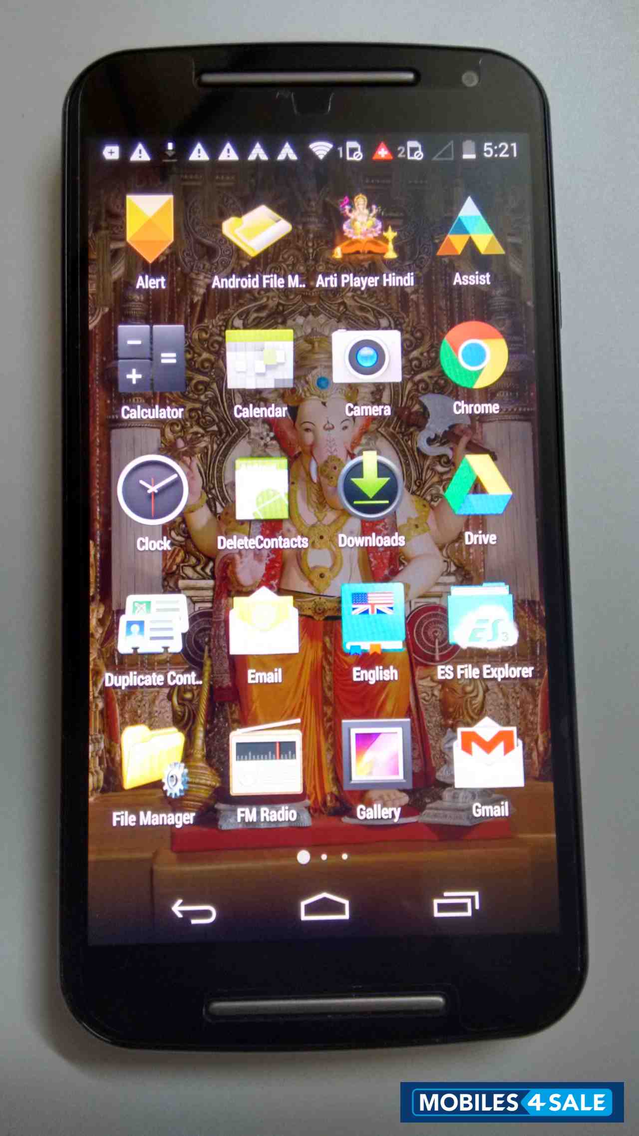 Black Motorola MOTO G 2014