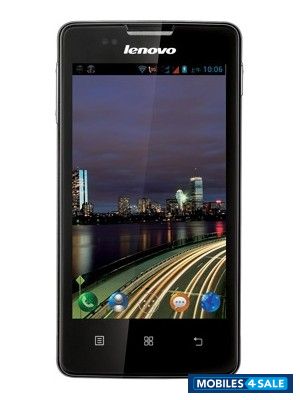 Black Lenovo A600e