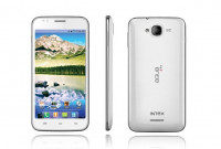 White Intex Aqua i4 Plus
