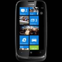 Cyan Nokia Lumia 610