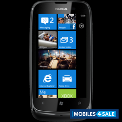 Cyan Nokia Lumia 610