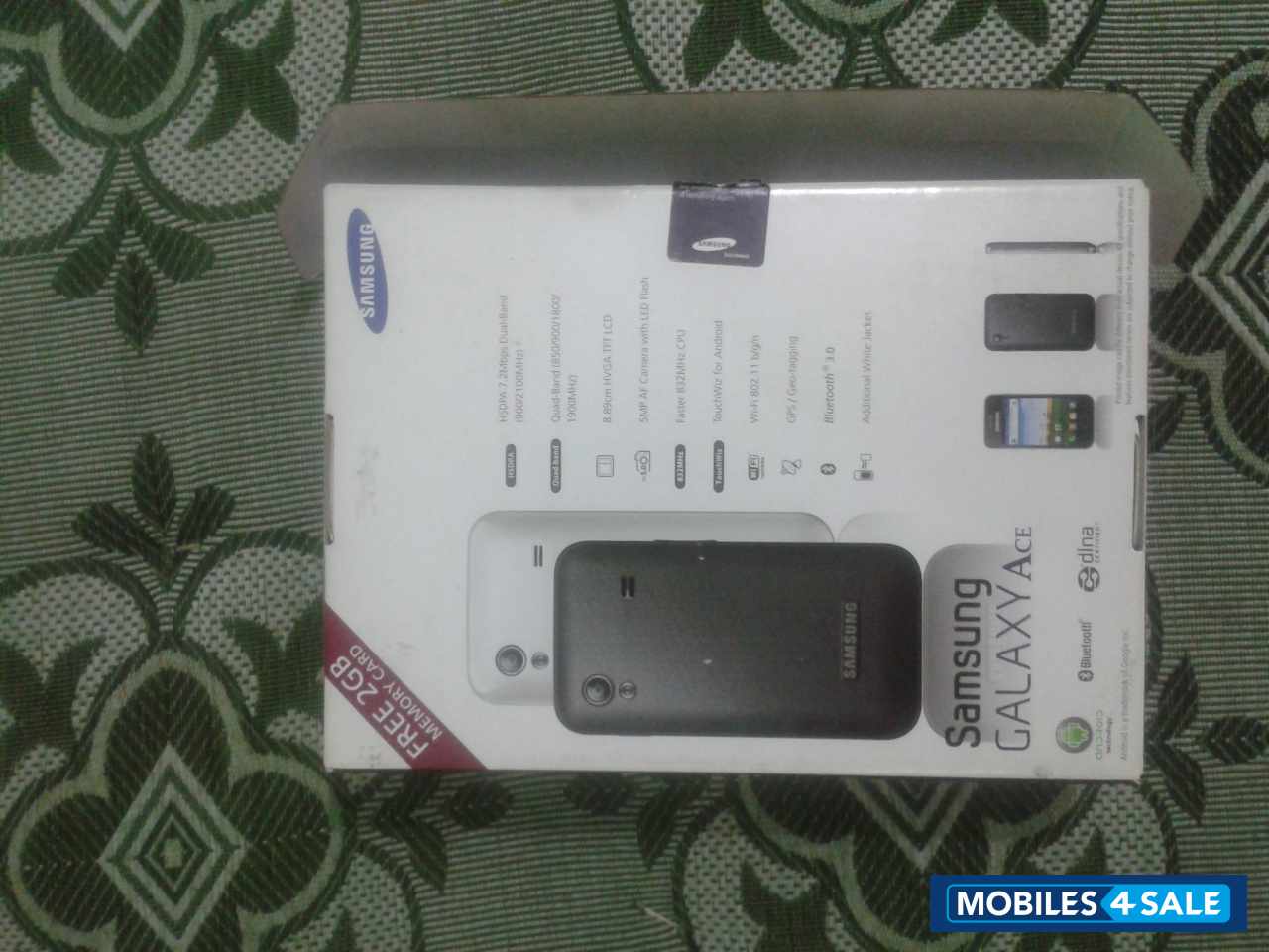 Black Samsung Galaxy Ace