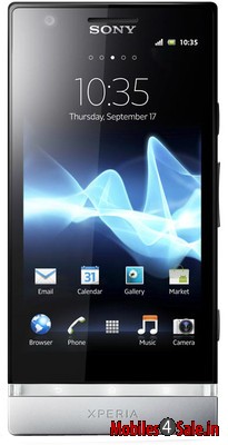 Silver Sony Xperia P