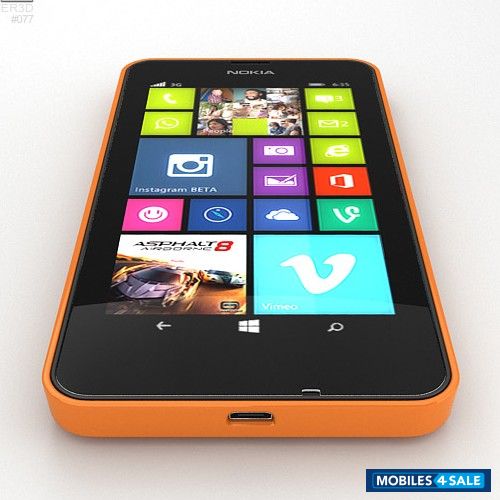 Orange Nokia Lumia 630