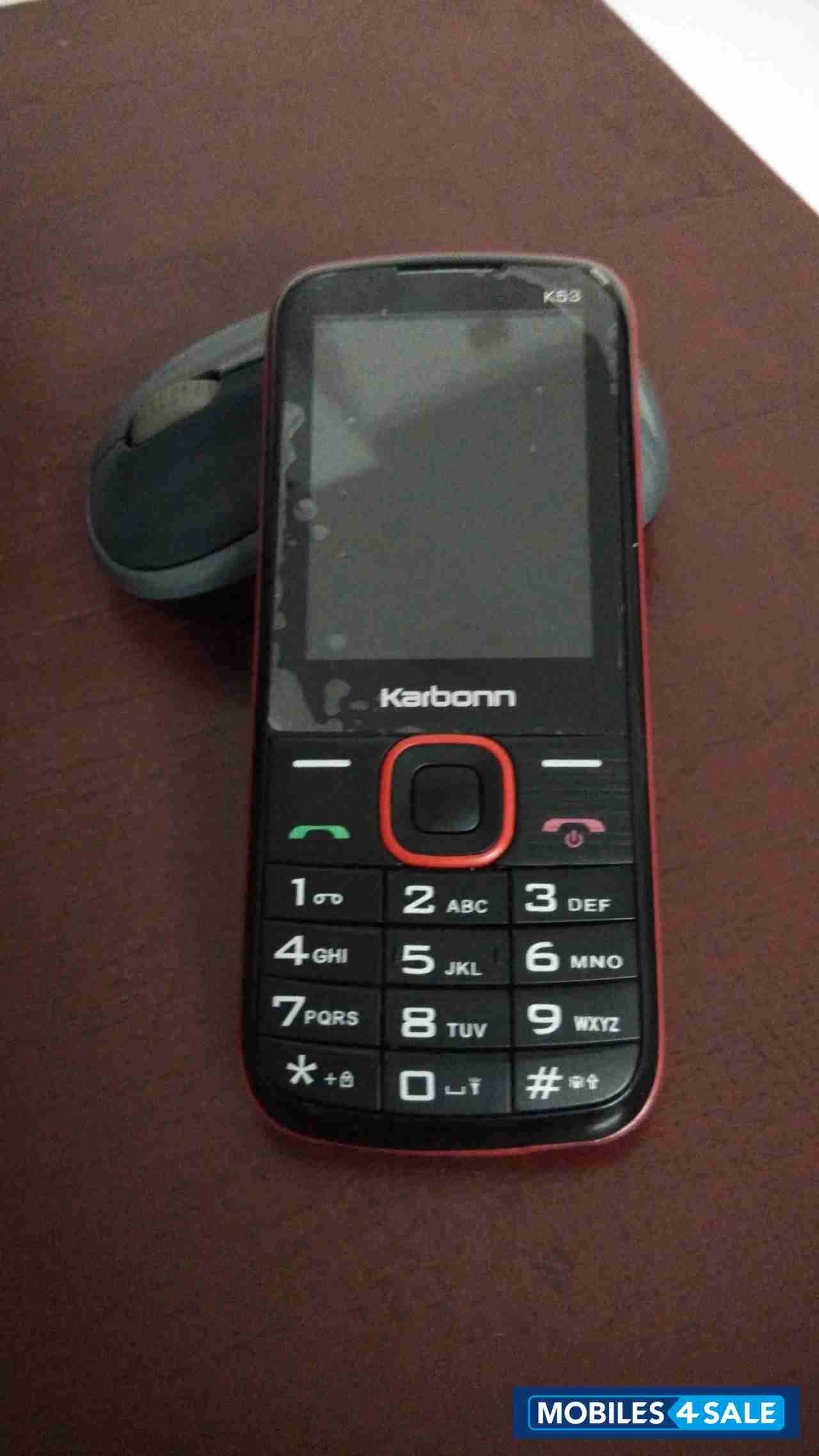 Red And Black Karbonn K53