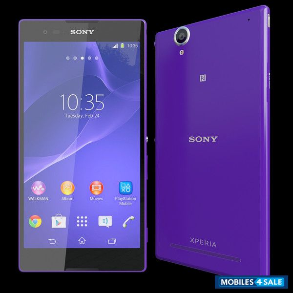 Purple Sony Xperia T2 Ultra Dual