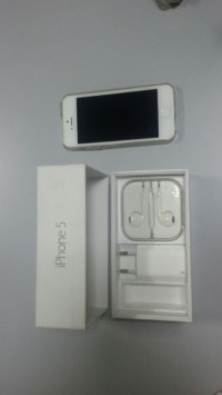 White Apple iPhone 5