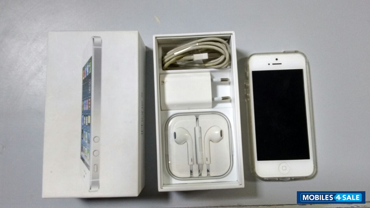 White Apple iPhone 5