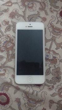 White Apple iPhone 5
