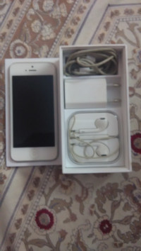 White Apple iPhone 5