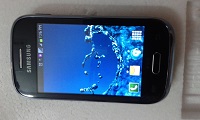 Black Samsung Galaxy Young Duos GT-S6312