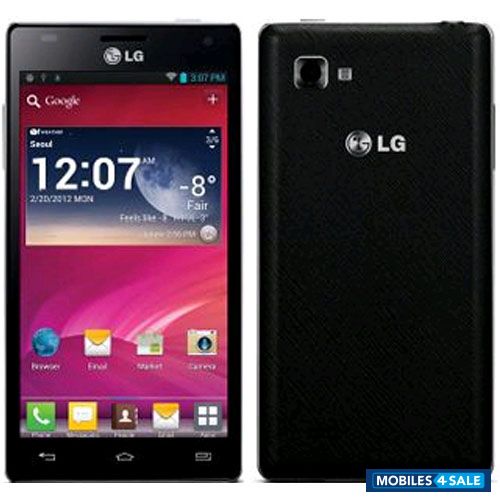 Black LG Optimus 4X HD