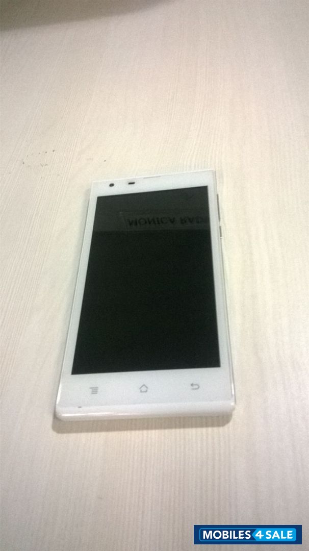 White Videocon Infinium Z50 Nova