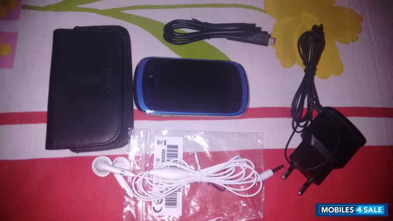 Blue Samsung Galaxy Music Duos S6012