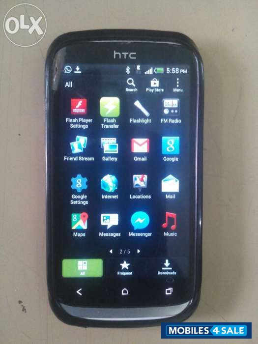White HTC Desire X