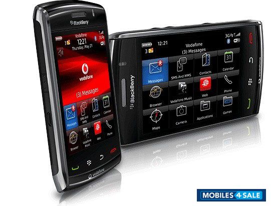 Black BlackBerry Storm Black BlackBerry Storm