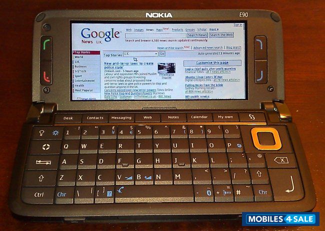 Brown Nokia E90 Communicator